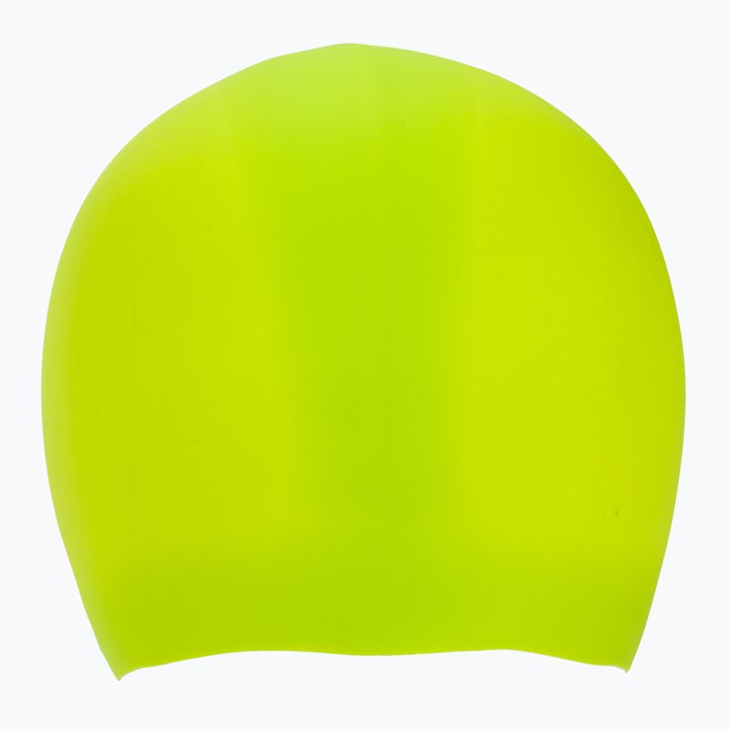 Plavecká čiapka TYR Wrinkle Free Silicone limelight 2