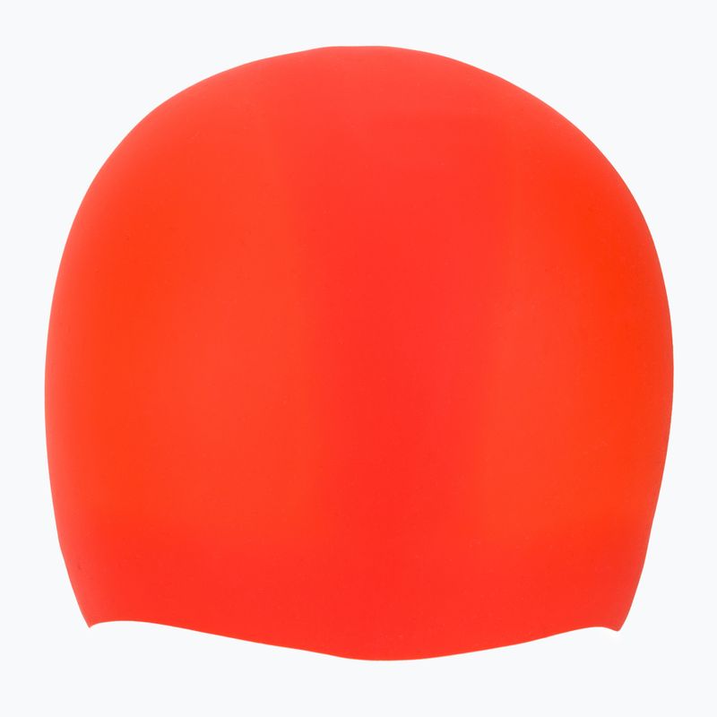 Plavecká čiapka TYR Wrinkle Free Silicone bright red 2