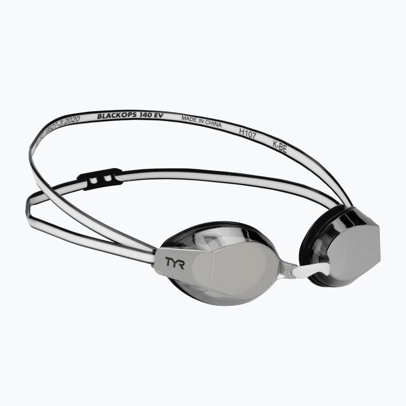 Plavecké okuliare TYR Blackops 140 Ev Racing Mirrored black/white