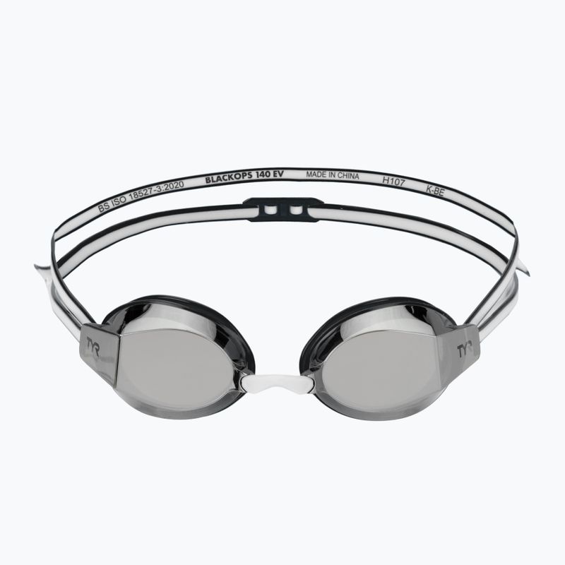 Plavecké okuliare TYR Blackops 140 Ev Racing Mirrored black/white 2
