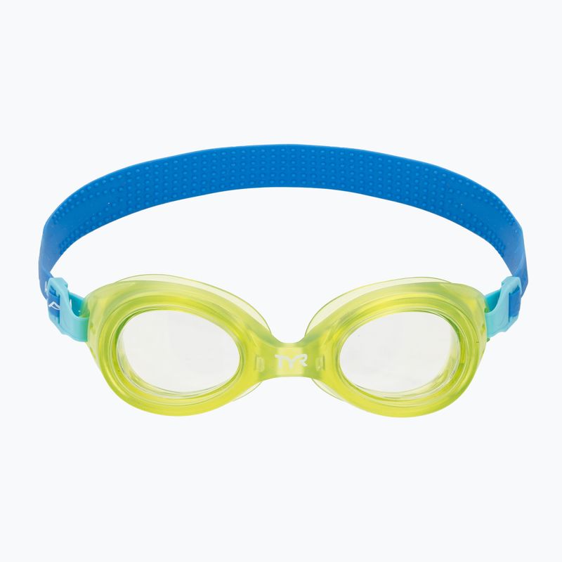 Detské plavecké okuliare TYR Aqua Blaze royal/lime 2