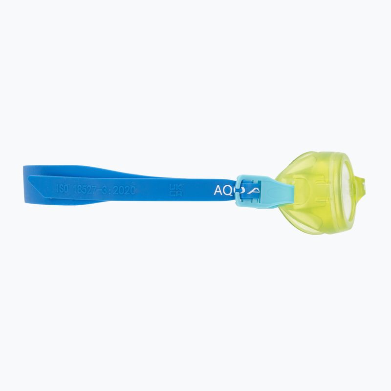 Detské plavecké okuliare TYR Aqua Blaze royal/lime 3