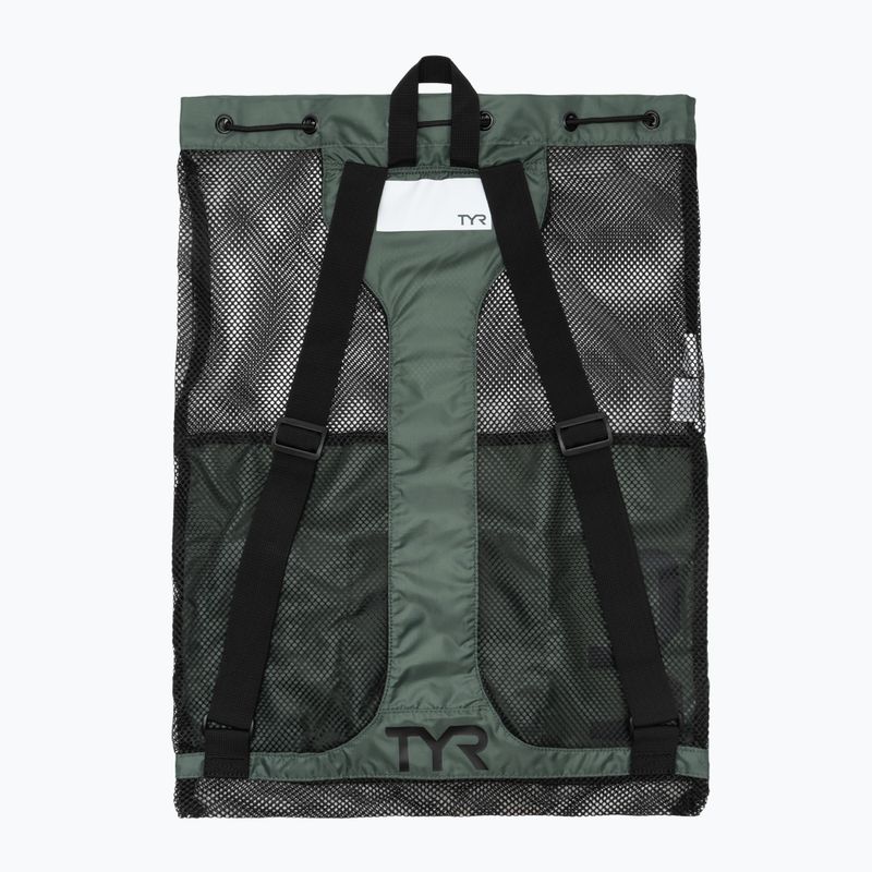 Plavecký vak TYR Big Mesh Mummy 40 l olive 2