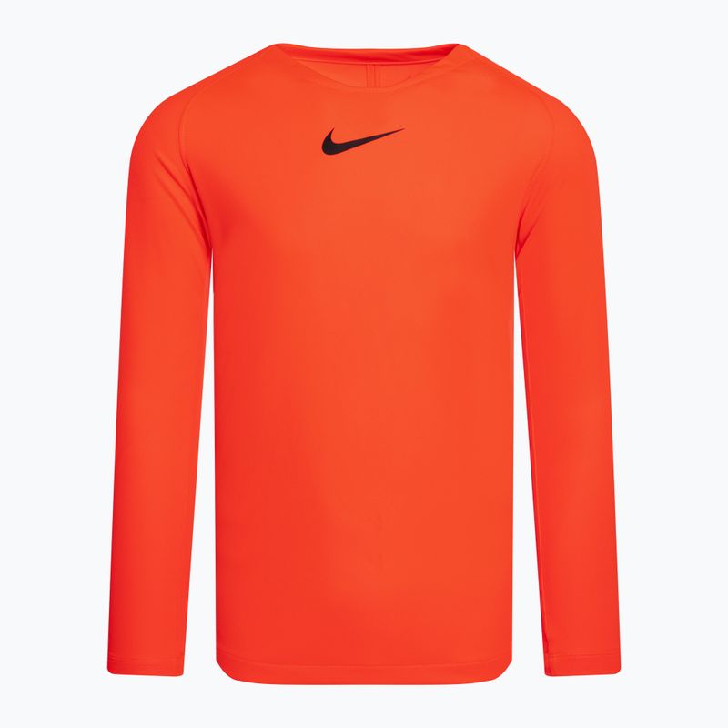 Detská termoakčná mikina Nike Dri-FIT Park First Layer bright crimson/black