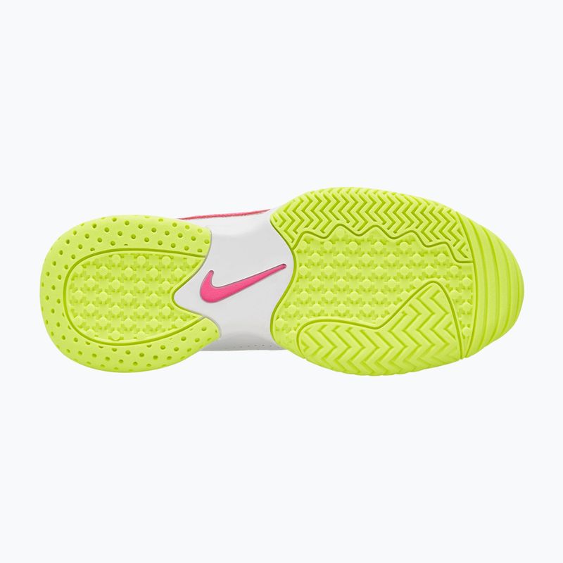 Detské tenisové topánky Nike Court Lite 2 Jr white/hot lime/grey fog/laser fuchsia 3