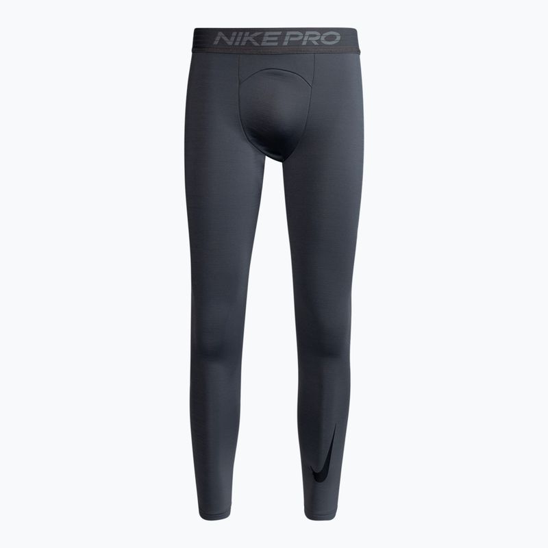 Pánske legíny Nike Pro Warm Tight šedá CU4961-068