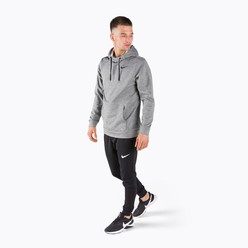 Pánska tréningová mikina Nike Therma Hoodie 63 sivá CU6214-063 2