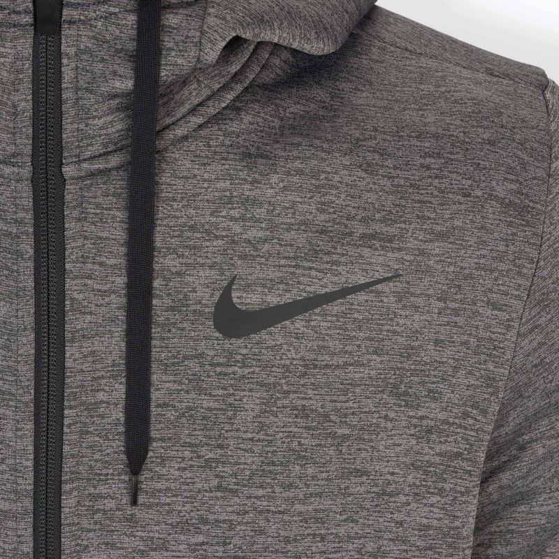 Pánska tréningová mikina Nike Therma Hoodie Full-ZIP šedá CU6231-071 3