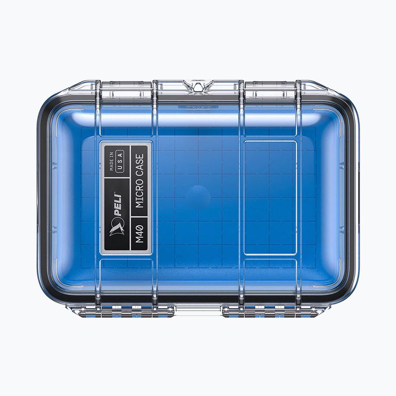 Nádoba na uskladnenie PELI M40 Micro Case clear blue 3