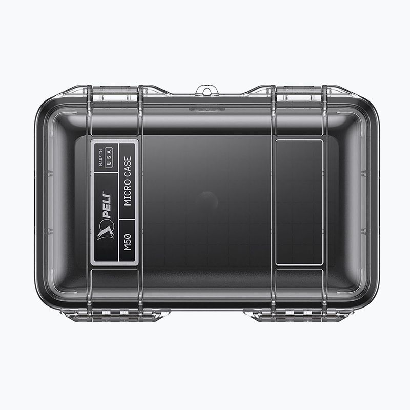 Nádoba na uskladnenie PELI M50 Micro Case clear black 3