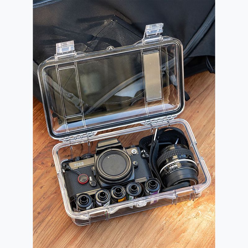 Nádoba na uskladnenie PELI M50 Micro Case clear black 5