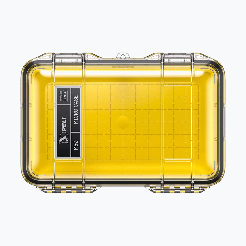 Nádoba na uskladnenie PELI M50 Micro Case clear yellow 3