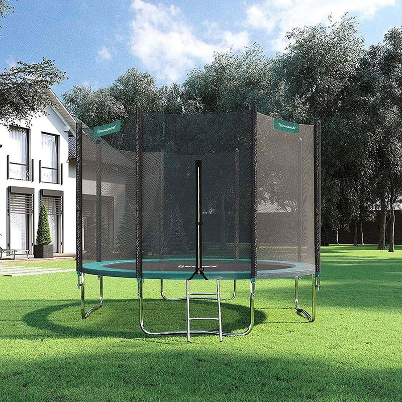 SONGMICS záhradná trampolína 366 cm zelená STR12GN 2