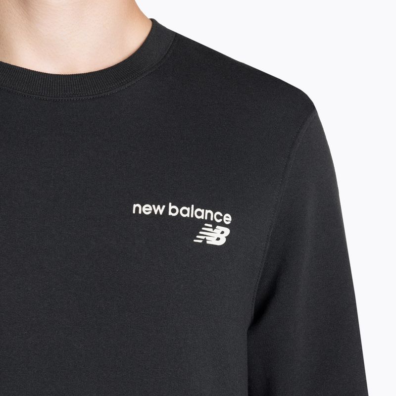 Pánska mikina New Balance Classic Core Fleece Crew black 3