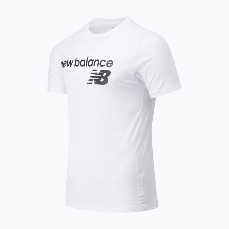 Pánske tričko New Balance Classic Core Logo white
