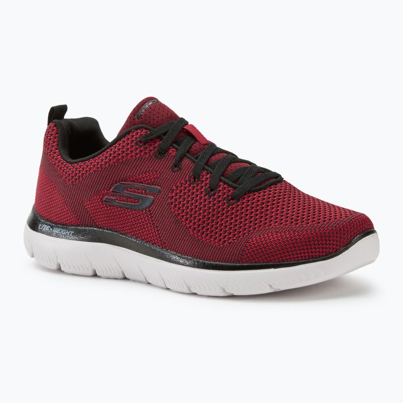 Pánska obuv SKECHERS Summits Brisbane red/black