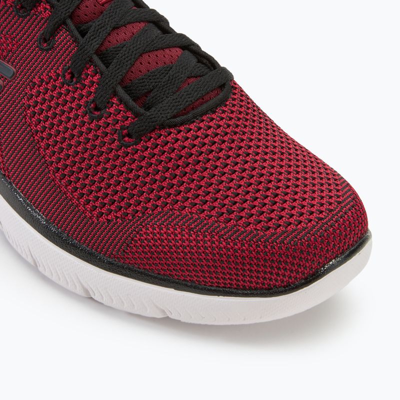 Pánska obuv SKECHERS Summits Brisbane red/black 7