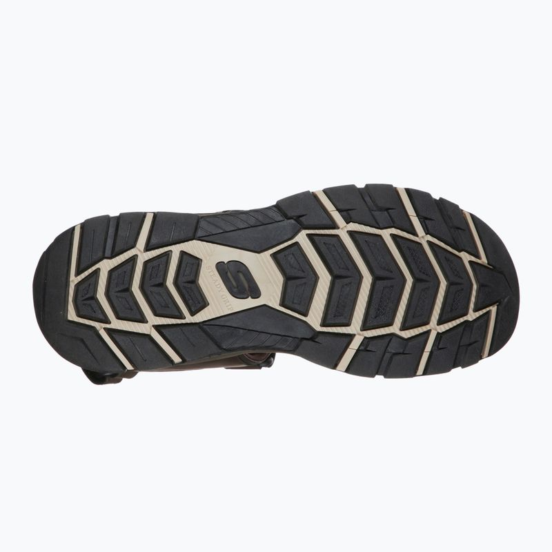 Pánske sandále SKECHERS Tresmen Hirano chocolate 12