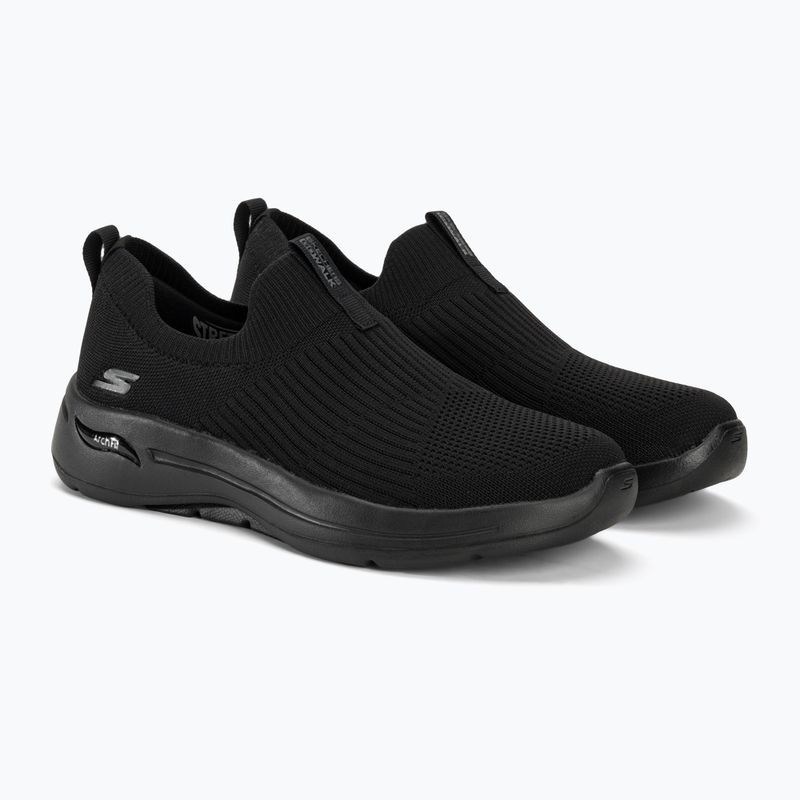 Dámska obuv SKECHERS Go Walk Arch Fit Iconic black 4