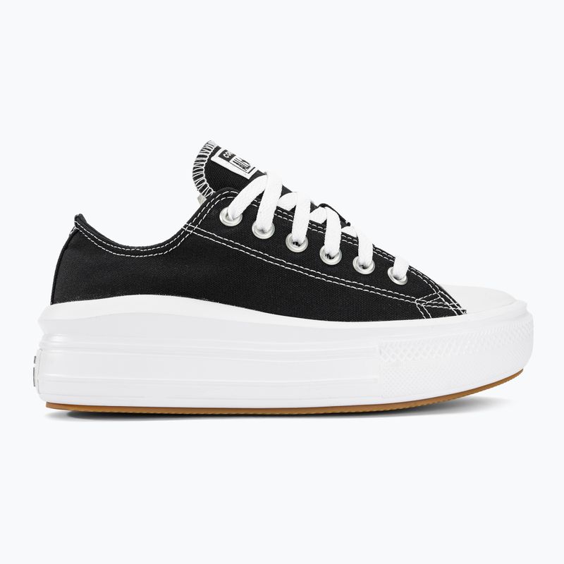 Dámske tenisky Converse Chuck Taylor All Star Move Canvas Platform Ox black/white/white 2