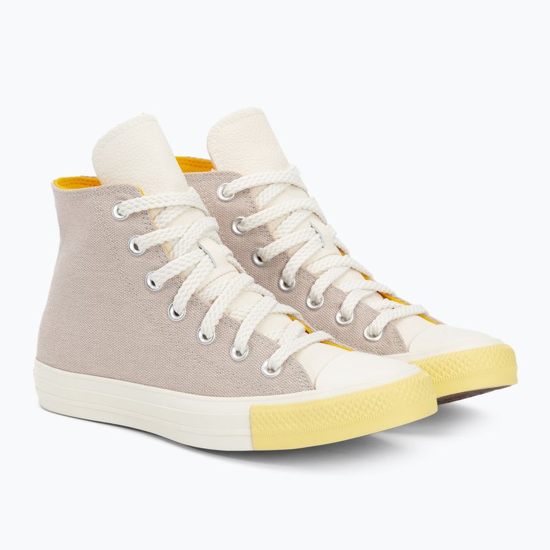 Converse Chuck Taylor All Star Hi dámske tenisky papyrus/egret/amarillo 4