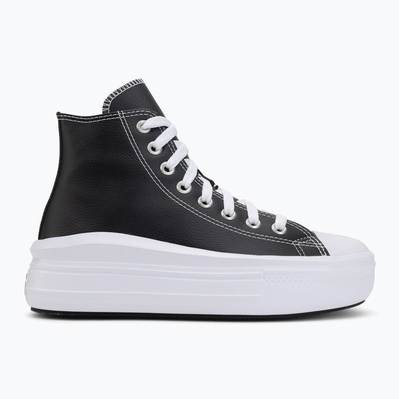 Dámske tenisky Converse Chuck Taylor All Star Move Platform Leather black 2