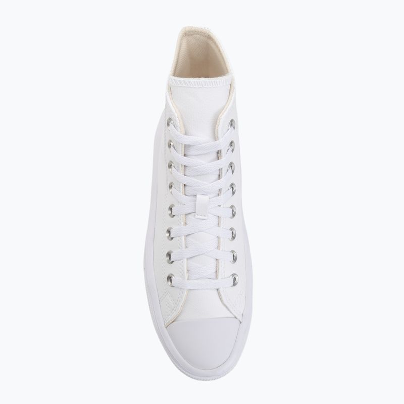 Dámske tenisky Converse Chuck Taylor All Star Move Platform Leather white 5