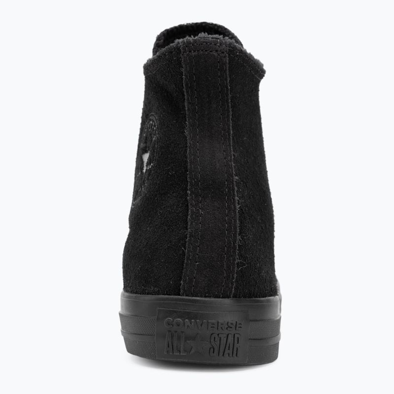 Tenisky Converse Chuck Taylor All Star Hi Suede Faux Fur black 6