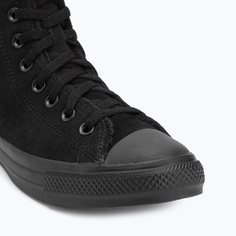 Tenisky Converse Chuck Taylor All Star Hi Suede Faux Fur black 7