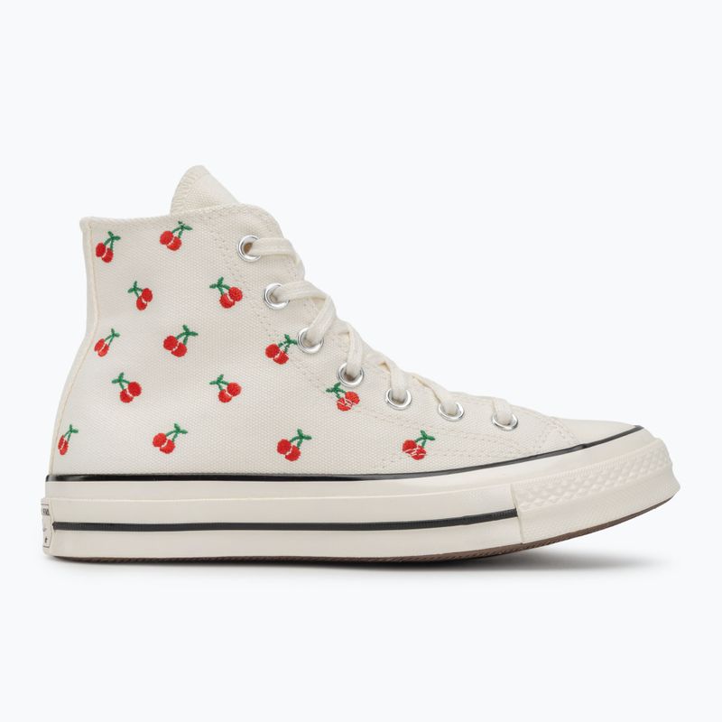 Dámske tenisky Converse Chuck 70 Cherries egret/black/red 2