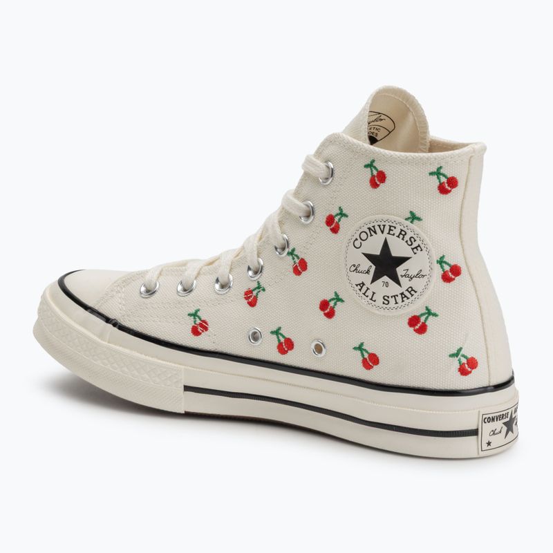 Dámske tenisky Converse Chuck 70 Cherries egret/black/red 3