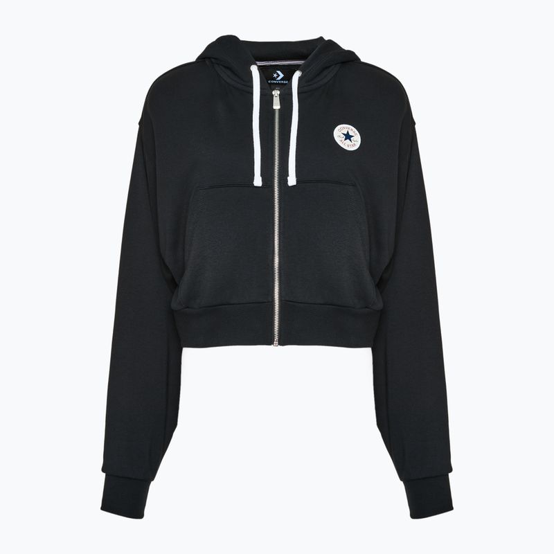 Dámska mikina Converse Retro Full-Zip Hoodie converse black