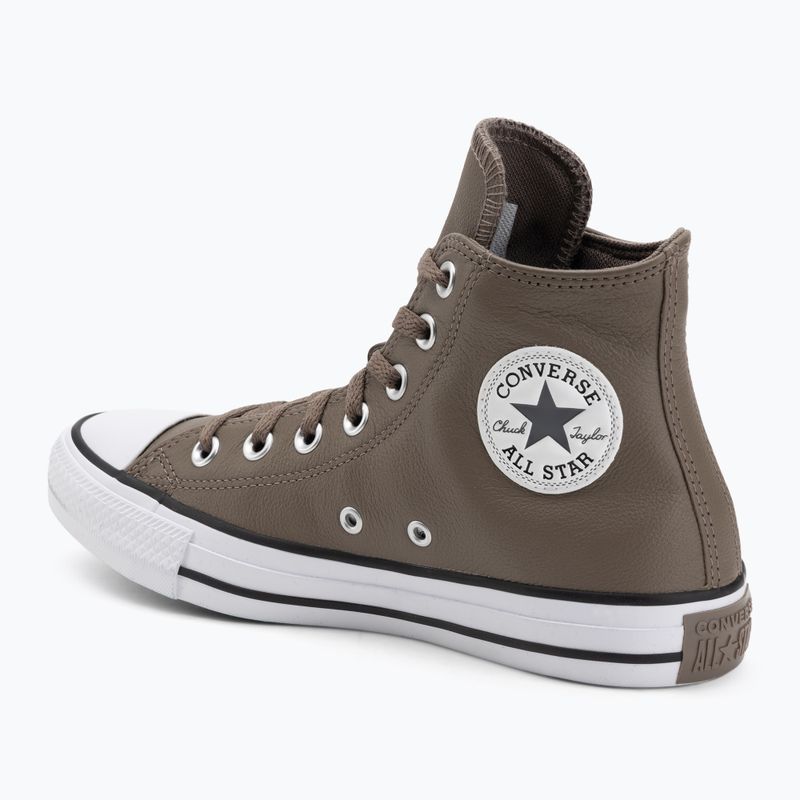 Tenisky Converse Chuck Taylor All Star Faux Leather Hi classic taupe/dark matter 3