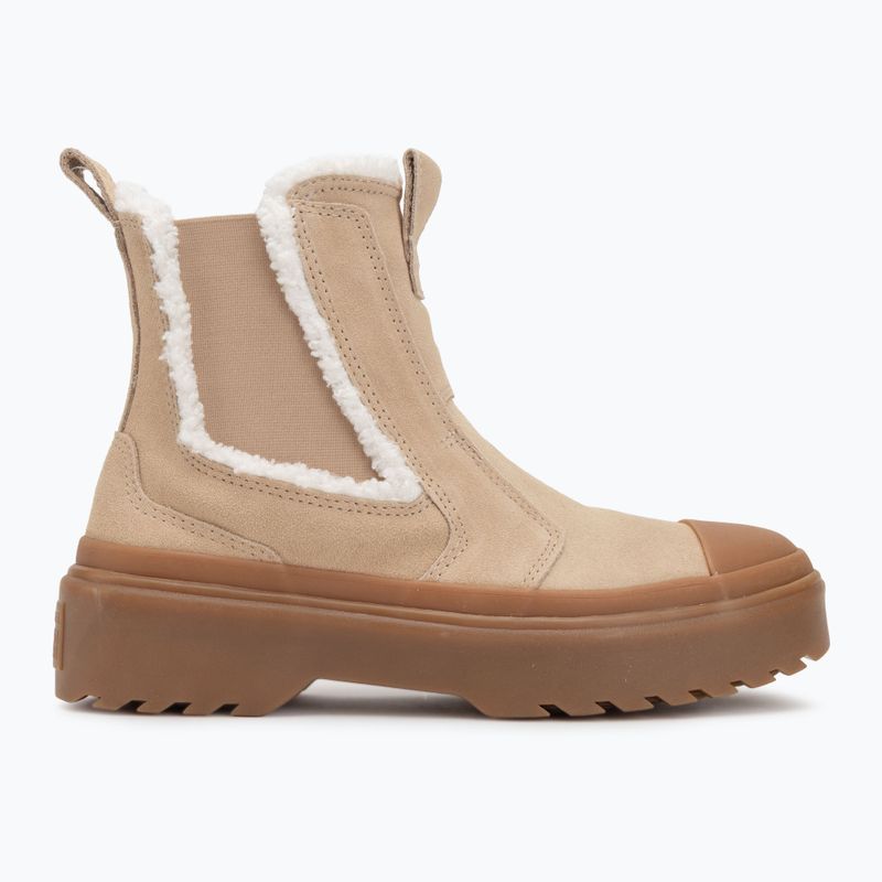 Dámske topánky Converse Chuck Taylor All Star Chelsea Lugged Suede warm quarry/egret/gum 2