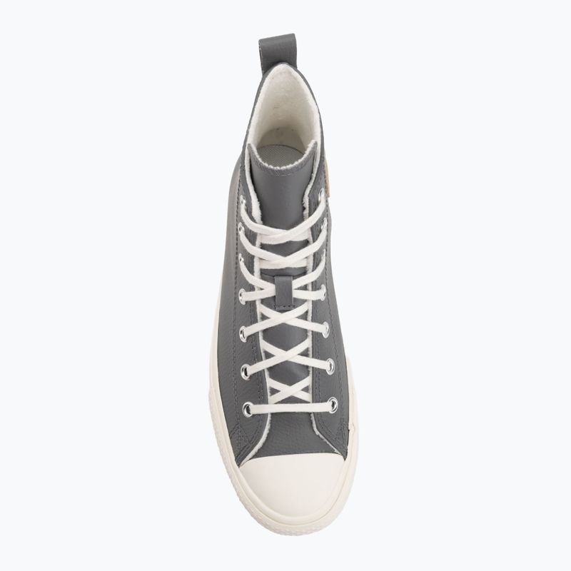 Dámske tenisky Converse Chuck Taylor All Star EVA Lift Platform Leather sharkskin/warm quarry/egret 5