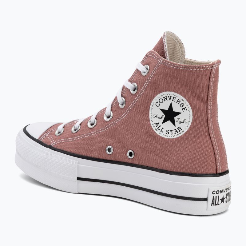 Dámske tenisky Converse Chuck Taylor All Star Lift Hi light saddle/natural ivory 3