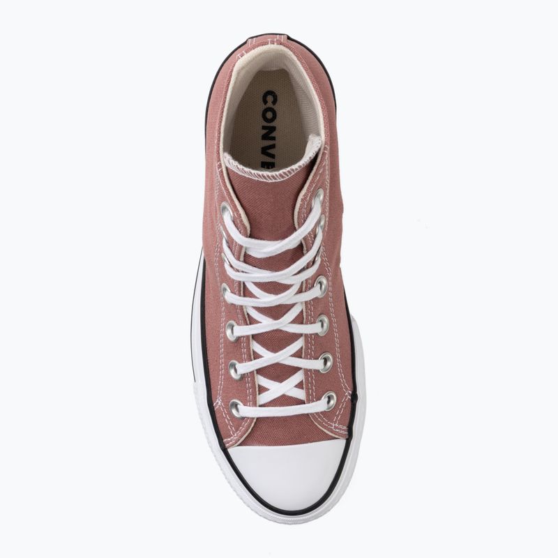 Dámske tenisky Converse Chuck Taylor All Star Lift Hi light saddle/natural ivory 5