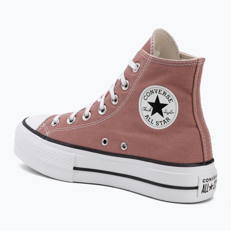 Dámske tenisky Converse Chuck Taylor All Star Lift Hi sugar berry/white/black 3