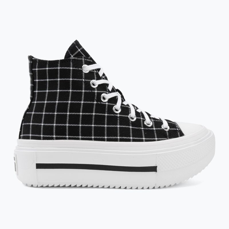 Dámske tenisky Converse Chuck Taylor All Star Lift Double Stack Hi black/white 2