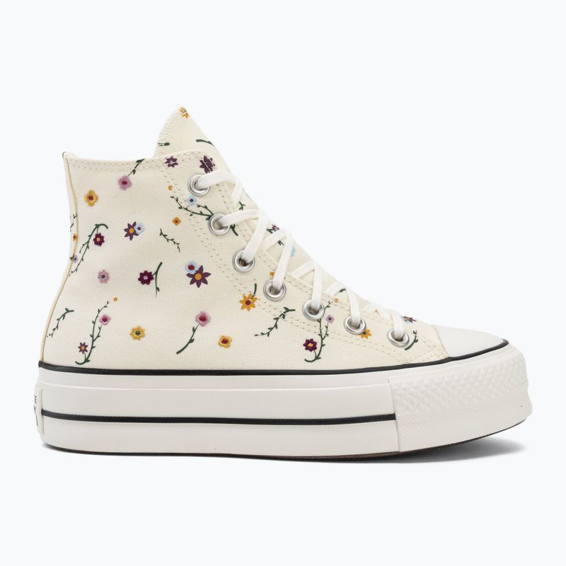 Dámske tenisky Converse Chuck Taylor All Star Lift Hi erget/vintage white/black 2