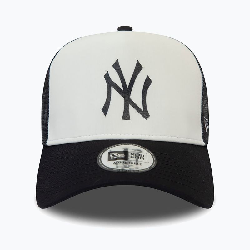 Šiltovka New Era Team Block Trucker NYY black/white 3