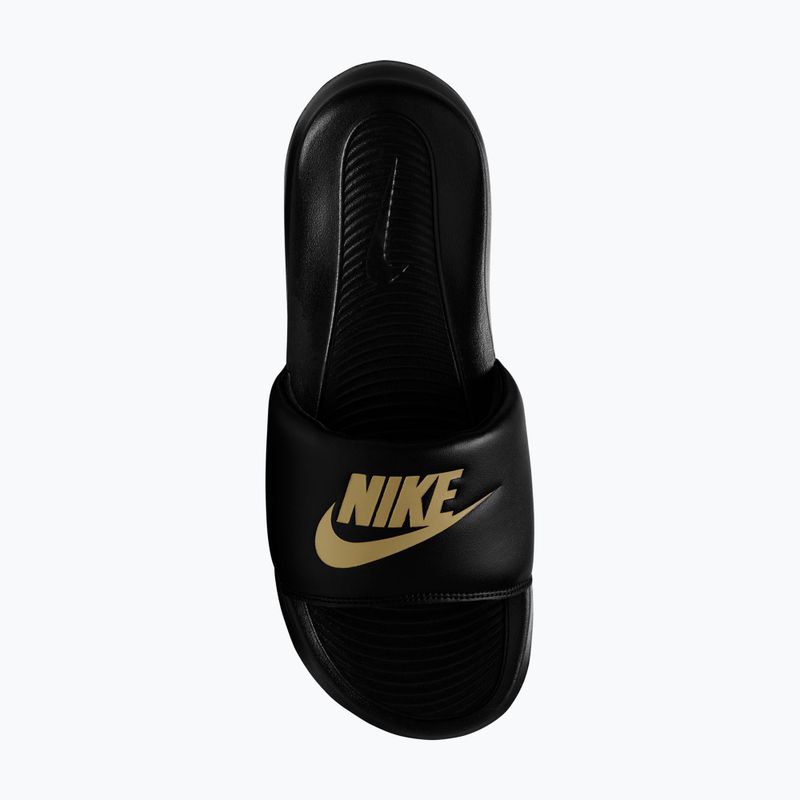Pánske šľapky Nike Victori One Slide black/metallic gold 4