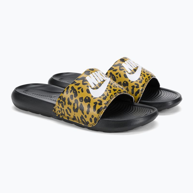 Nike Victori One Slide Print Dámske žabky Black CN9676-700 5