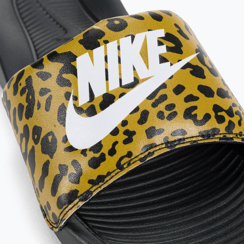 Nike Victori One Slide Print Dámske žabky Black CN9676-700 7