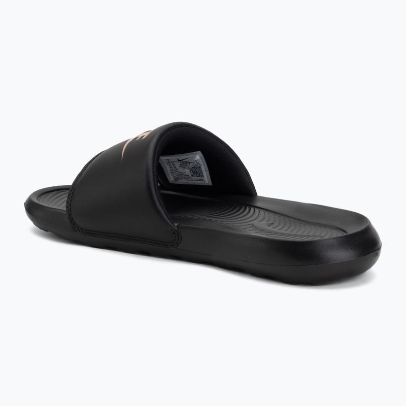 Dámske šľapky Nike Victori One Slide black/black/metallic red bronze 3