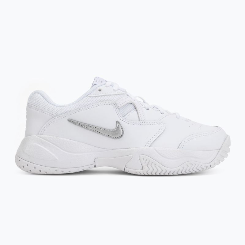 Detské tenisové topánky Nike Court Lite 2 Jr white/metallic silver 2