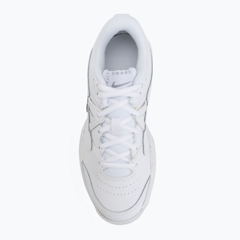 Detské tenisové topánky Nike Court Lite 2 Jr white/metallic silver 5