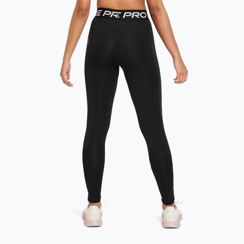 Detské legíny Nike Pro Dri-FIT black/white 3
