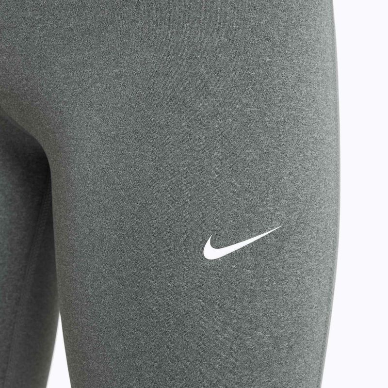 Detské legíny Nike Pro Dri-FIT carbon heather/white 5