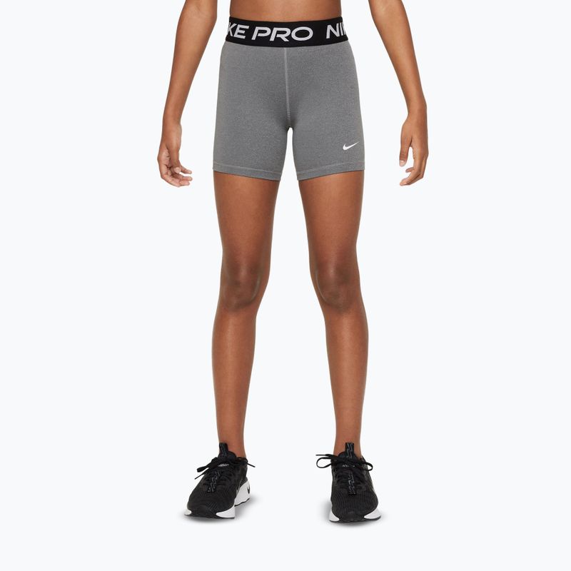 Detské šortky Nike Pro carbon heather/white